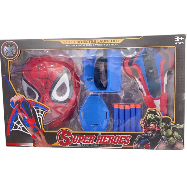 Hộp Phụ Kiện Nhện Phóng Thanh Xốp 564, Đồ Chơi Cho Bé