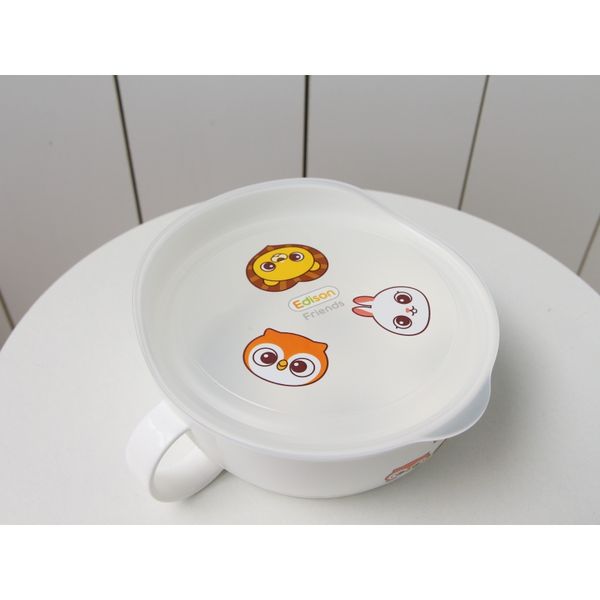 Bát Ăn Nhựa BPA EDison 440ML Có Tay Cầm Cho Bé