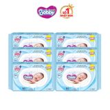 Khăn Ướt Bobby 100 Tờ - Không Paraben, Khôn Alcohol, Không mùi