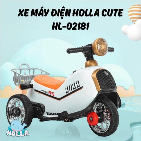 Xe Điện Holla Cho Bé - HL-02181, Có Hệ Thống Âm Thanh