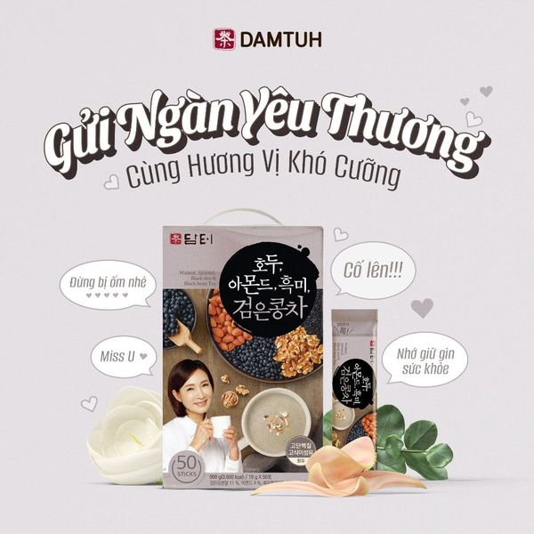 Bột Ngũ Cốc Hàn Quốc Damtuh 900g (50 gói) - Siêu Thị Mẹ Và Bé Carrot