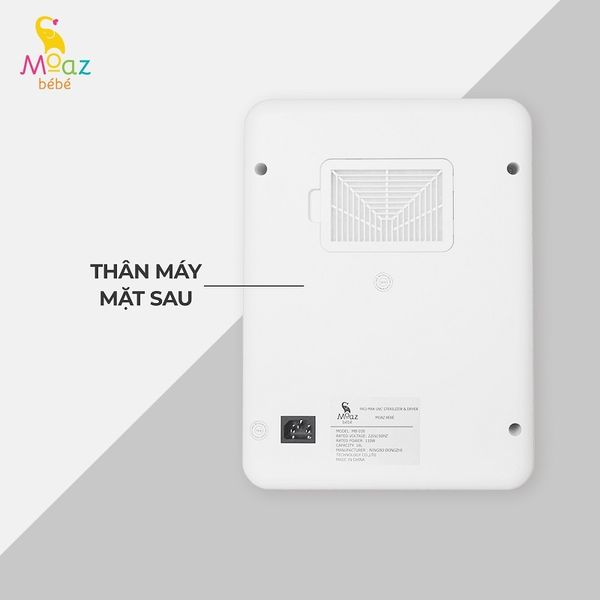 Máy Tiệt Trùng Sấy Khô Tia UVC Và Bảo Quản Bình Sữa Moaz BéBé MB 038