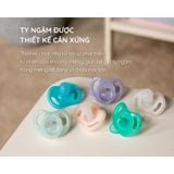 Ty Ngậm Tommee Tippee Silicone Cho Bé Từ 0-6, 6-18, Ti Ngậm Ultralight