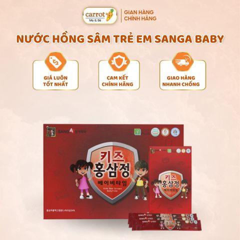 Hồng Sâm Hàn Quốc Cho Bé Hồng Sâm Trẻ Em Red Ginseng Baby Sang A