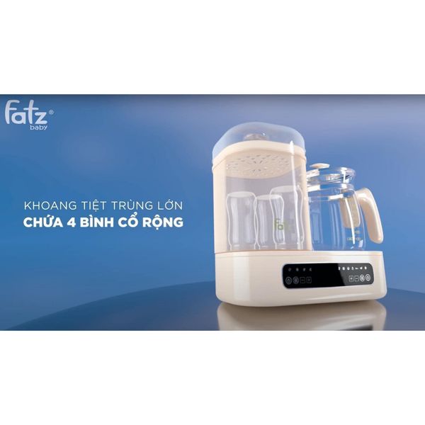 Máy Triệt Trùng Sấy Khô, Máy Đun Và Hâm Nước Pha Sữa Đa Năng Multimax 8 - FB9022BK