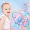 Gặm Nướu Silicone Cầu Vòng Baby-K, Đồ Chơi Gặm Nướu Cho Bé