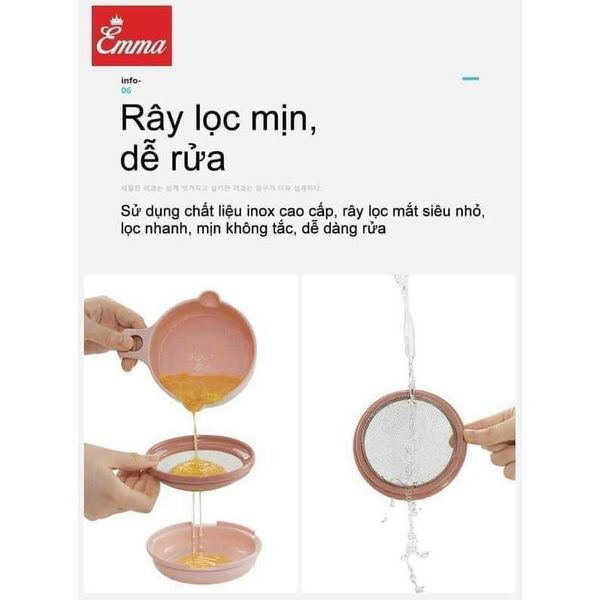 Bộ Chế Biến Ăn Dặm Emma Kids Cho Bé