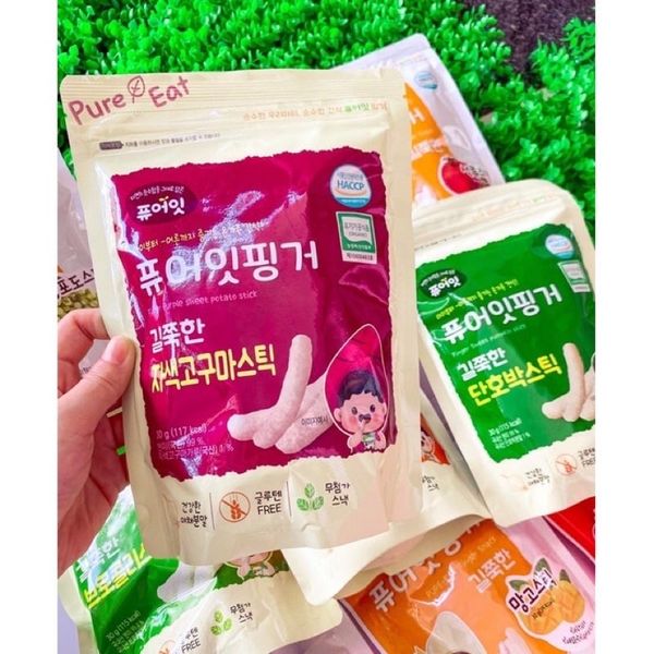 Bánh Que Hữu Cơ NAEBRO Hàn Quốc - Tự Nhiên, Tiện Lợi, Không Phẩm Màu - 30G