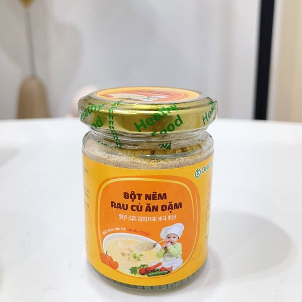 Bột Nêm Nấm Rong Biển Ăn Dặm, Bột Nêm Rau Củ Ăn Dặm GHFOOD 50G