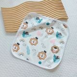 Tấm Lót Mông Chống Thấm Họa Tiết Cho Bé 30x30Cm, Set 5 Miếng Lót Hoạ Tiết Ngẫu Nhiên