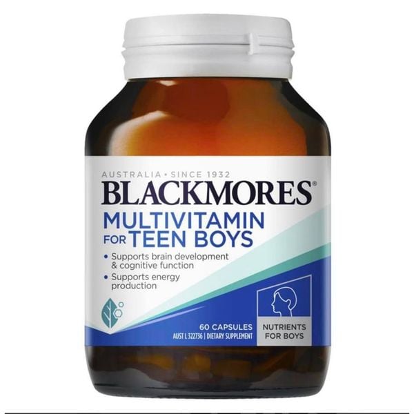 Blackmores Multivitamin For Teen Boys 60 Viên Vitamin Tổng Hợp Cho Bé Trai