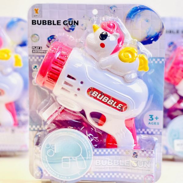 Đồ Chơi Súng Bắn Xà Phòng Ngựa Pony 0321B, Máy Phun Bong Bóng