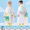 Áo Mưa Trẻ Em Chống Thấm Nước, Họa Tiết Hình Thú Dễ Thương Cho Bé Cao 110-140Cm