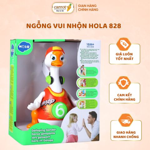 Ngỗng Vui Nhộn HoLa 828, Đồ Chơi Thông Minh Cho Bé