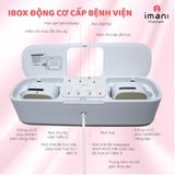 Máy Hút Sữa Không Dây Đôi Imani Ibox 2In1, 9 Chế Độ Hút Sữa Và 5 Chế Độ Massage