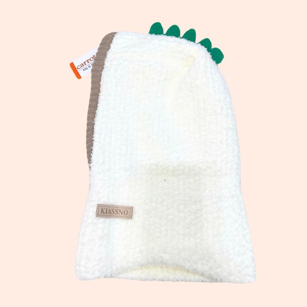 Mũ Len Trùm Đầu Khủng Long, Mũ Len Mùa Đông Cho Bé