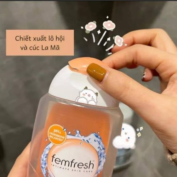 Dung Dịch Vệ Sinh Phụ Nữ Femfresh daily  250ml