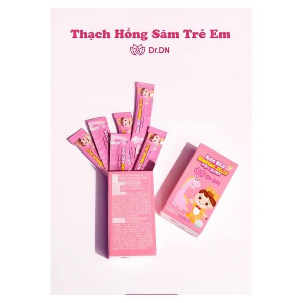 Thạch Hồng Sâm Kids Red Ginseng Jelly  DR.DN Trẻ Em