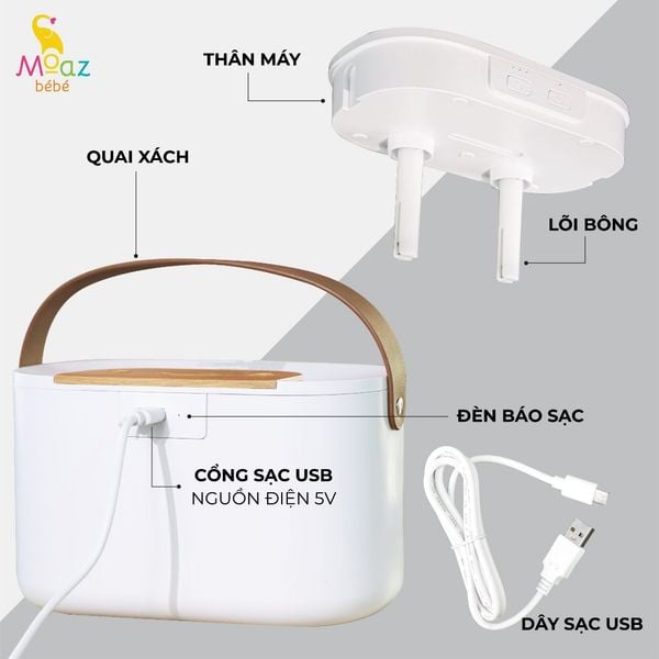 Máy Phun Sương Tạo Ẩm MOAZ BÉBÉ MB 065