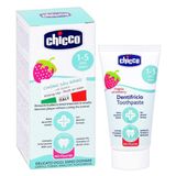 Kem Đánh Răng CHICCO Cho Bé Từ 6M+ Đến 5 Tuổi Hương Chuối Và Táo, Hương Dâu 50ML