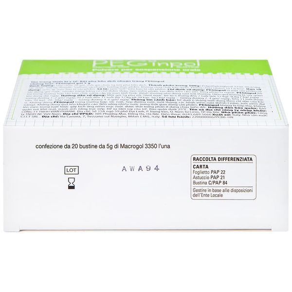 PEGinpol Bột Nhuận Tràng Hộp 20 Gói Hỗ Trợ Giảm Táo Bón Cho Bé - Siêu Thị Mẹ Và Bé Carrot