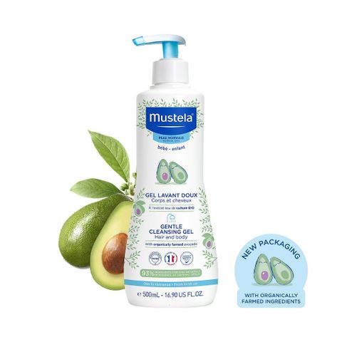 Sữa Tắm Cho Bé Mustela Gentle Da Thường Dung Tích 500ML, Sữa Tắm Gội Toàn Thân, Dưỡng Da Bé - Siêu Thị Mẹ Và Bé Carrot