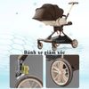 Xe Đẩy Gấp Gọn BAOBAOHAO V9 Đẩy 2 Chiều 3 Tư Thế, Xoay 360 Độ - Hàng Chính Hãng