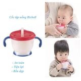 Cốc Tập Uống 3 Giai Đoạn Richell Chính Hãng Nhật Bản