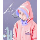 Áo Mưa Cho Bé 2-10 Tuổi Loại Tốt, Áo Mưa Trẻ Em Họa Tiết Hình Thú Ngộ Nghĩnh