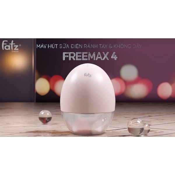 Máy Hút Sữa Rãnh Tay Không Dây FATZ BABY Freemax4, Máy Hút Sữa Cho Mẹ