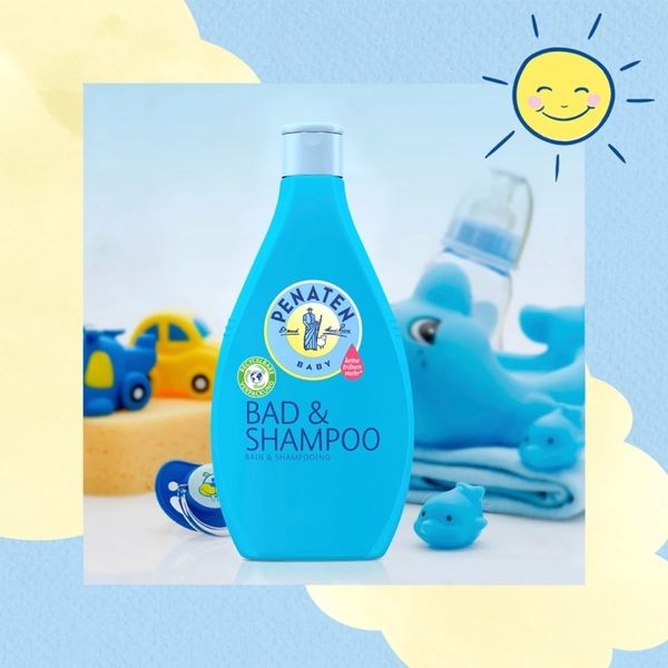 Sữa Tắm Cho Bé PENATEN 2In1, Sữa Tắm Gội Chống Cảm  400ML Đức Cho Bé, Ngừa Cảm, Dưỡng Ẩm