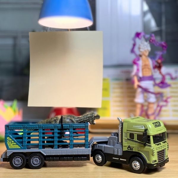 Xe Kéo Khủng Long KLX 800-203, Xe Đà Chở Khủng Long Cho Bé Từ 3 Tuổi