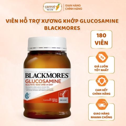 Viên Hỗ Trợ Xương Khớp Glucosamine Blackmores - 180 Viên