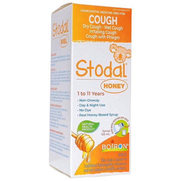 Siro Ho STODAL BOIZON COUGH 125ML, Hỗ Trợ Tăng Cường Sức Đề Kháng, Bảo Vệ Hệ Hô Hấp Của Bé