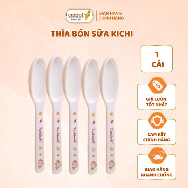 Thìa Bón Sữa Kichi, Thìa Uống Sữa Cho Bé Chính Hãng