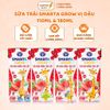 Sữa Trái Cây Dinh Dưỡng SMARTA GROW Lốc 4 Hộp Vị Dâu, Sữa Nước Hỗ Trợ Tăng Chiều Cao Cho Bé