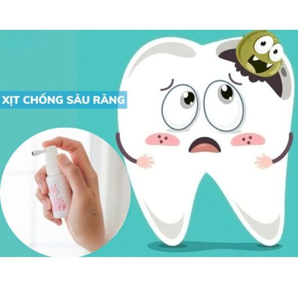 Xịt Chống Sâu Răng Tampei Vị Dâu Cho Bé Nhật Bản 25G