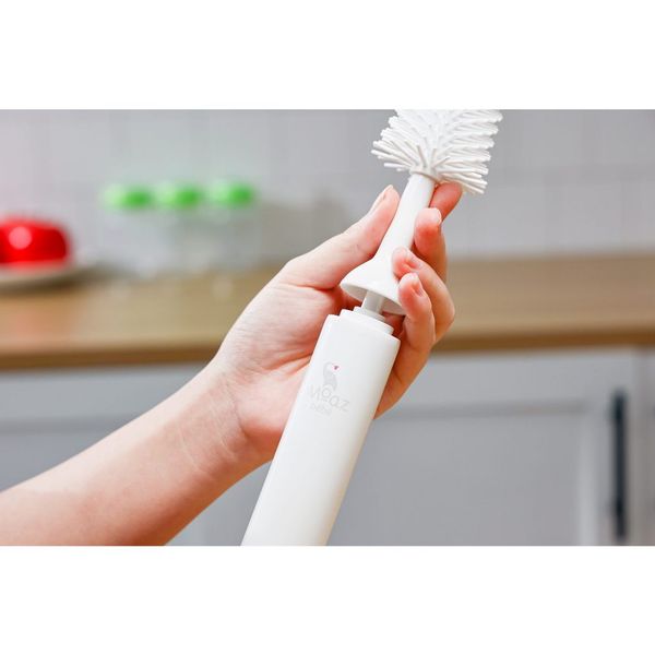 Máy Cọ Bình Cầm Tay MOAZBEBE - Loại Bỏ Vi Khuẩn, Dễ Mang Đi, Silicon