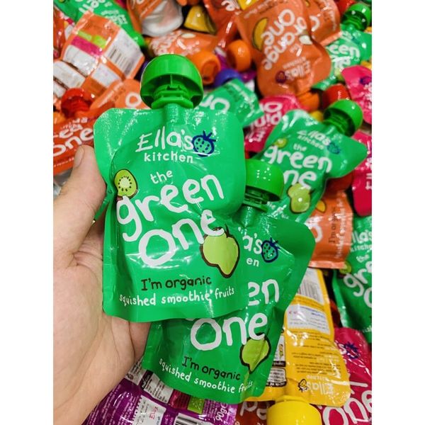 Hoa Quả Nghiền ELLA'S Kitchen Cho Bé, Hoa Quả Hữu Cơ Nghiền