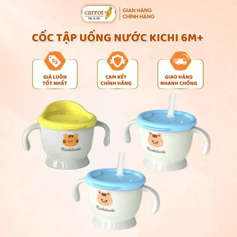 Cốc, Ly Tập Uống Nước Kichi 6M+ Cho Bé