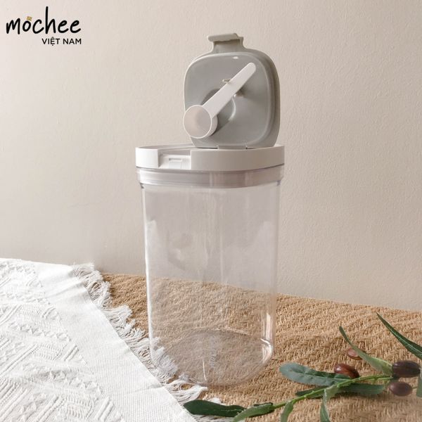 Hộp Đựng Sữa Bột Chống Ẩm Ankou/Mochee, Hộp Trữ Sữa Hút Chân Không, Hàng Chính Hãng