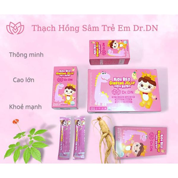 Thạch Hồng Sâm Kids Red Ginseng Jelly  DR.DN Trẻ Em