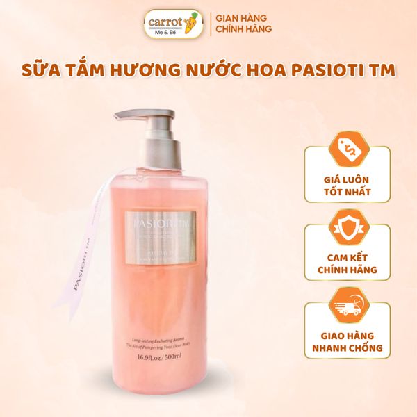 Sữa tắm Pasiori Collage hương nước hoa 500ml - Siêu Thị Mẹ Và Bé Carrot