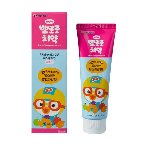 Kem Đánh Răng Pororo - Hàn Hương Vị Trái Cây 90G (Hôp)