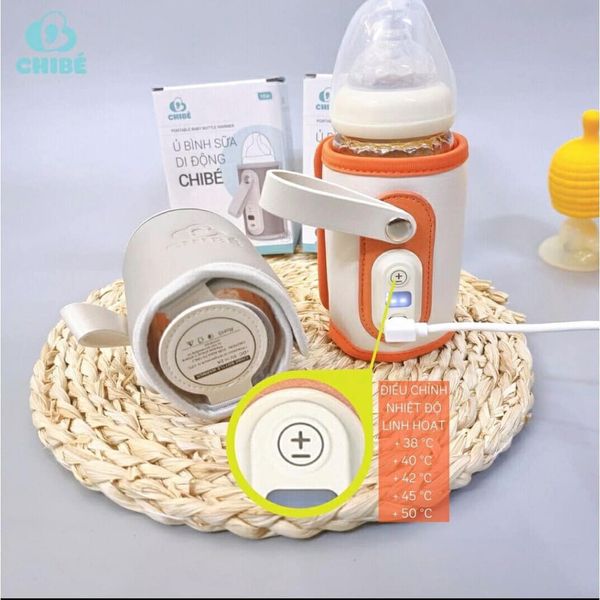Ủ Bình Sữa Di Động CHIBÉ 5 Cấp Độ CB003