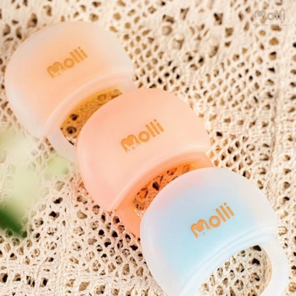 Gặm Nướu Silicon Molli Hình Gấu 2In1, Chất Liệu An Toàn Cho Bé Sử Dụng, Màu Ngẫu Nhiên