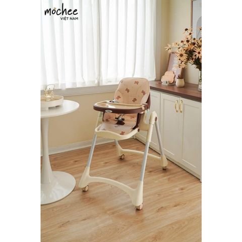Ghế Ăn Dặm Gấp Gọn - Mẹ Và Bé, Tiện Lợi, Dễ Tháo, Dễ Giặt - MOCHEE