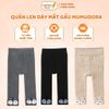 Quần Tất Len Dora Lót Nỉ Dày Dặn, Quần Leggings Không Bàn Mùa Đông Cho Bé