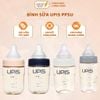 Bình Sữa Upis Nhựa PPSU, Núm Silicone Mềm Mại Hàn Quốc , Dung Tích 180ML, 260ML