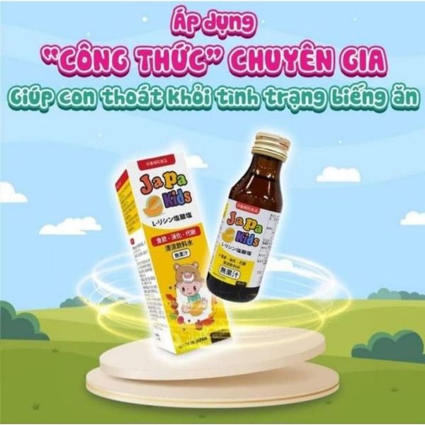 Siro Ăn Ngon Japa Kid Giúp Bé Ăn Ngon Ngủ Ngon Tăng Khả Năng Miễn Dịch Cho Bé, Japa Kid Chính Hãng